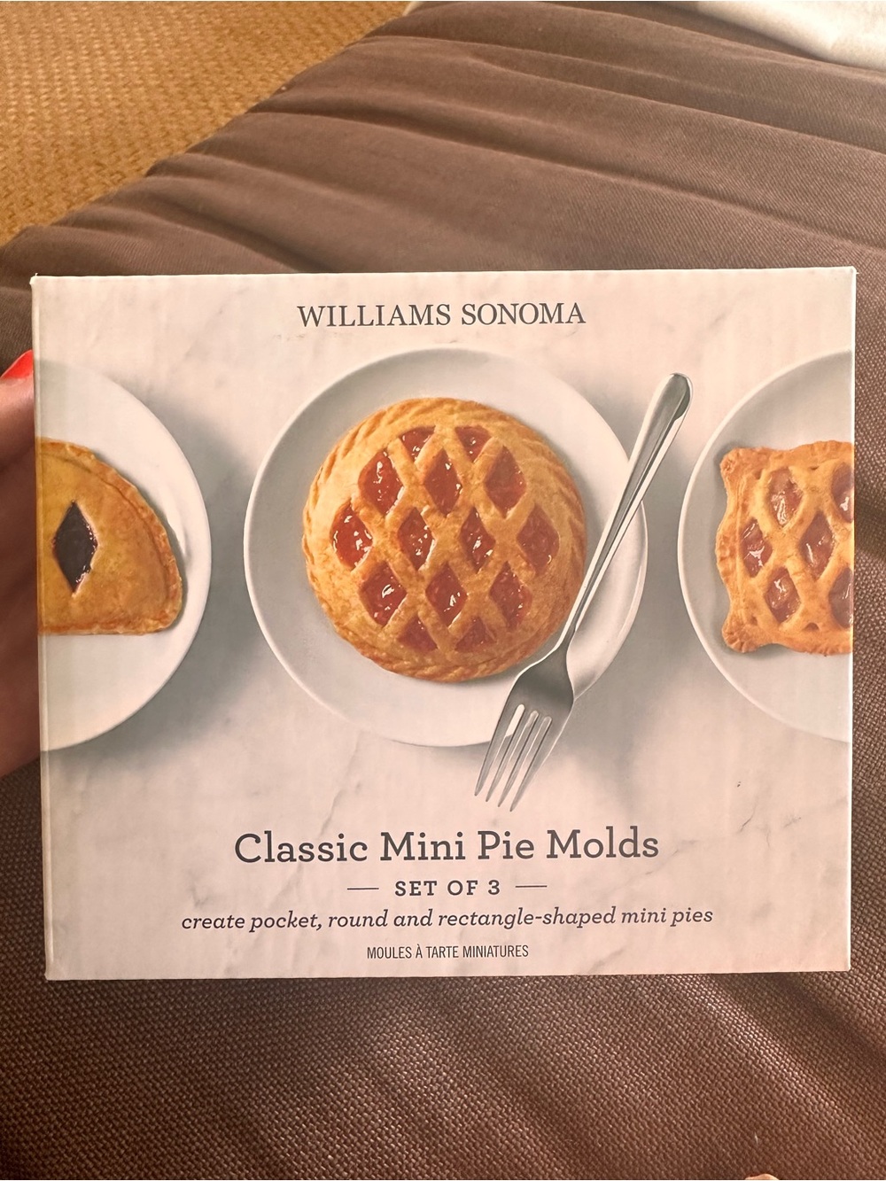 Williams Sonoma Classic Mini Pie Molds